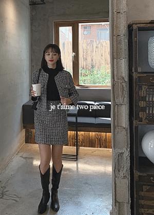 쥬뗌므 투피스 스커트