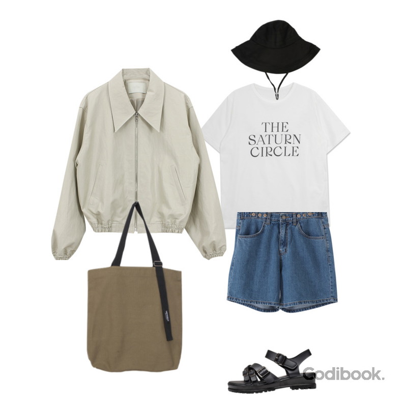 biznshoe Strap point sandal,BULLANG GIRL 레터리에코백,somedayif 트리밍 와이드 버킷 햇등을 매치한 코디