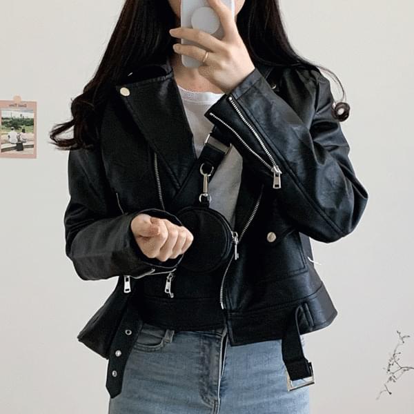 皮革外套