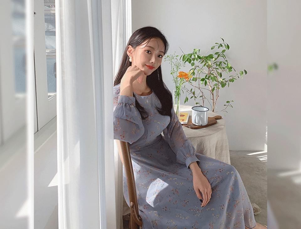 Yeri Flower Long Dress (Ships Today)