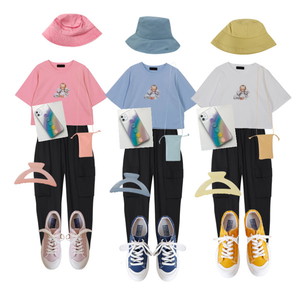 친구들과 맞추는 코디