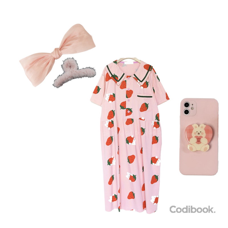 owler market 럽미 하트 토끼 모양 에폭시 그립 스마트톡 거치대,GIRLS RULE 60308 보들 집게 헤어핀,LILYTI 쫑긋쫑긋 리본 헤어핀 (빅리본 쉬폰 머리핀 올림머리 반묶음 아이보리/핑크/블랙)등을 매치한 코디