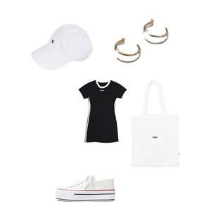 데일리,캐주얼룩 코디
