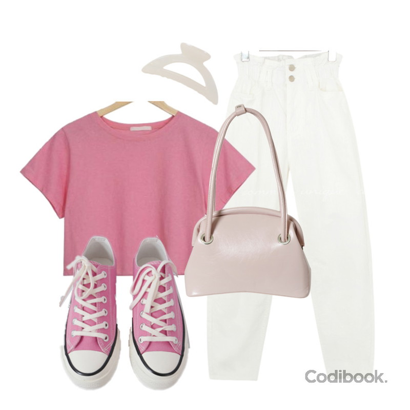 AFTERMONDAY basic casual color sneakers (10colors),WONLOG 엘핀 바렛,common unique DIT 2 BUTTON BANDING BAGGY PANTS등을 매치한 코디