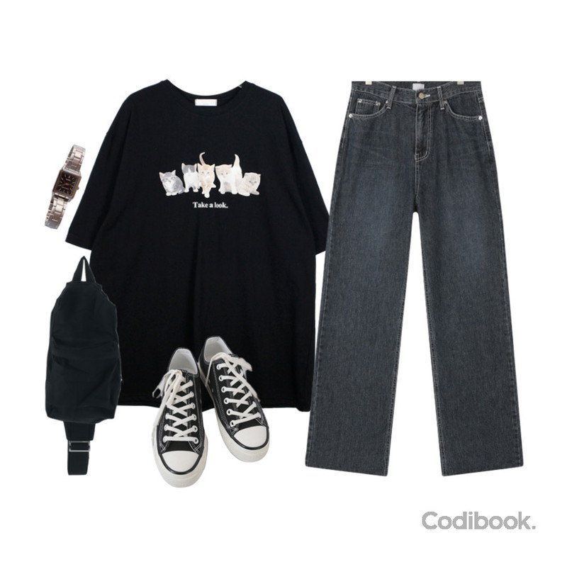 AFTERMONDAY basic casual color sneakers (10colors),From Beginning 코튼 포켓슬링백팩 (2color),common unique CASIO SQUARE 2 COLOR WATCH등을 매치한 코디
