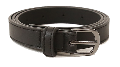 Thin Leatherette Belt