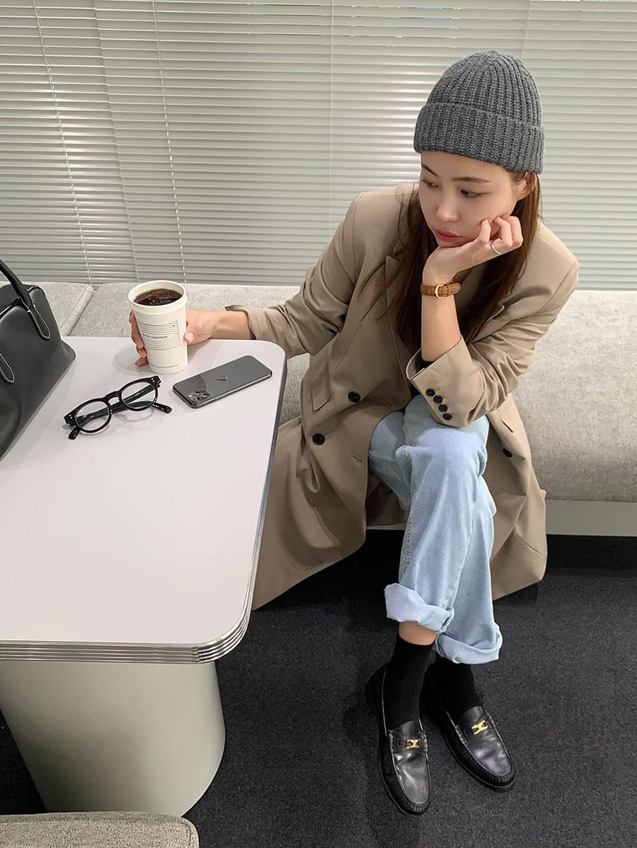 Smile Short Beanie