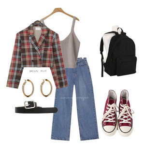 College,Autumn,Autumnlook,Cardigan/vest 코디