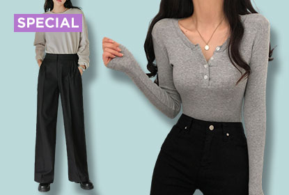 長袖Tシャツ1枚で完成する秋のOOTD