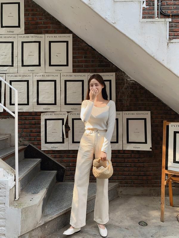 Frame Cream Jean
