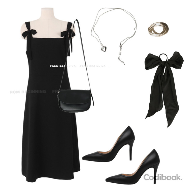 common unique WEND TWIST BOLD RING,somedayif 쉐어 리본 헤어밴드,NONCODE 미유 하트 네크리스등을 매치한 코디