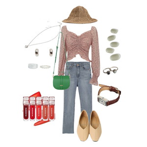 Summerlook,Springlook,Feminine 코디