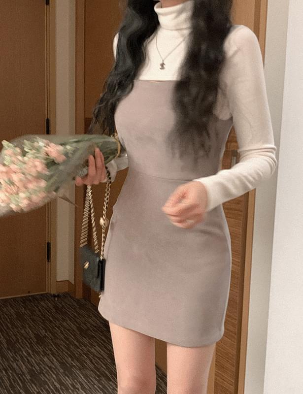 针织连衣裙