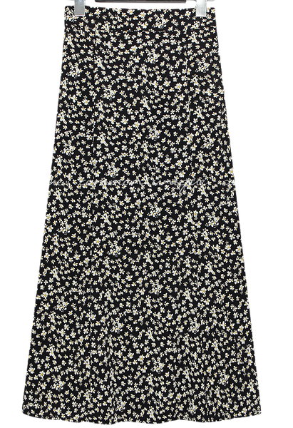 Flared Zip-Up Side Skirt