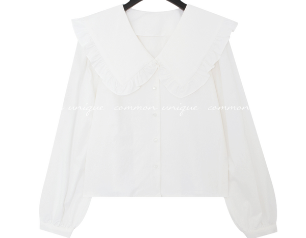 Solid Tone Cotton Blouse