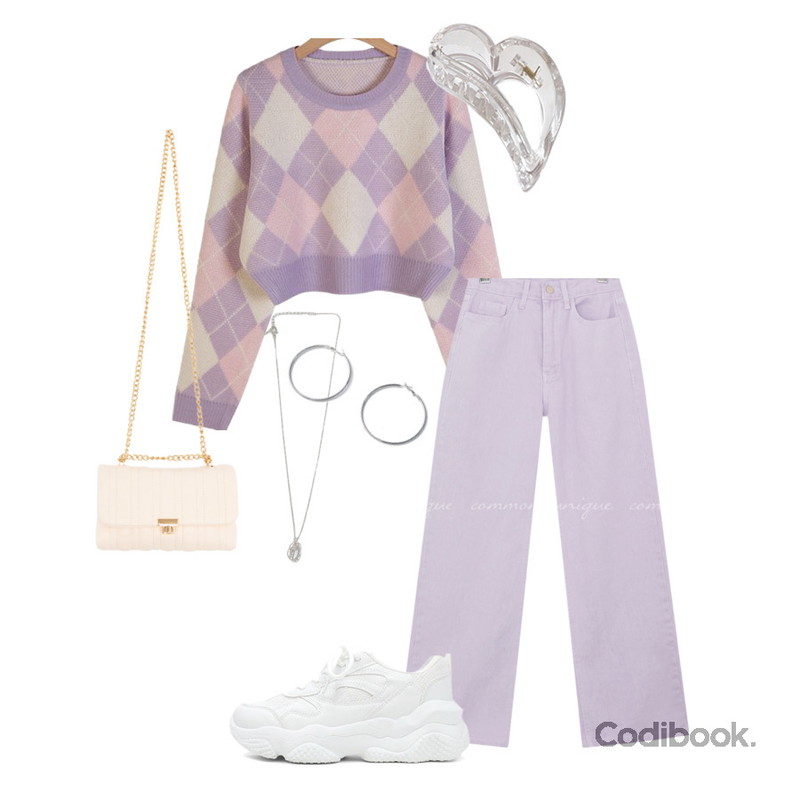 lavenir heart frame hair pin,ITSHU 메쉬 통굽 어글리 스니커즈(5.9cm) 10831,VANILLAMILK 몬느 기본 링귀걸이등을 매치한 코디