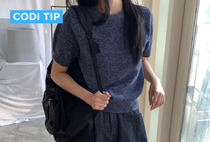 Outfit Repeater : チューラスラウンド半袖ニット