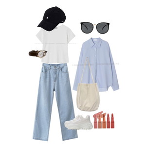 Casual,Coolandcomfortable,summer,Summeroutfit 코디