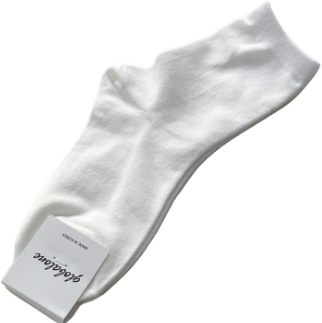 Basic plain long socks