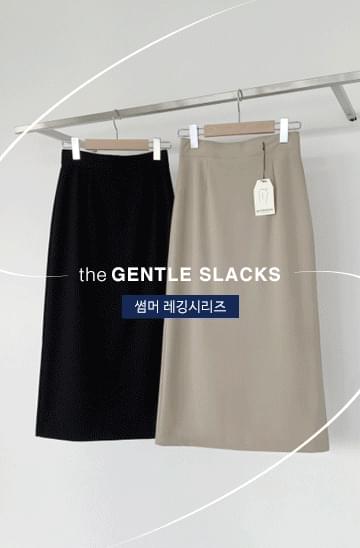 GENTLE SLACKS SKIRT #ver.Summer legging slackskirt