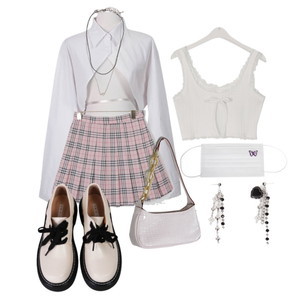 Pink,Cute,cool 코디