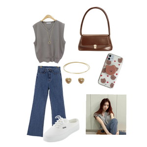 Cute/classy,Springfashion,Basic,chaeryeong 코디