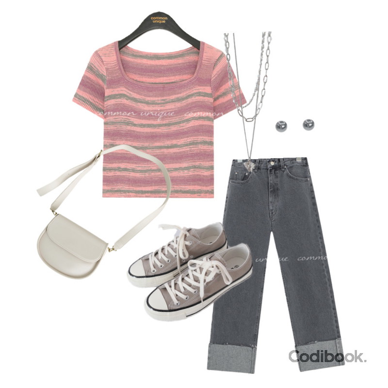 AFTERMONDAY basic casual color sneakers (10colors),common unique KENTO ROLL UP BANDING DENIM PANTS,RIGHT HERE 실버925 미니 볼 귀걸이W등을 매치한 코디