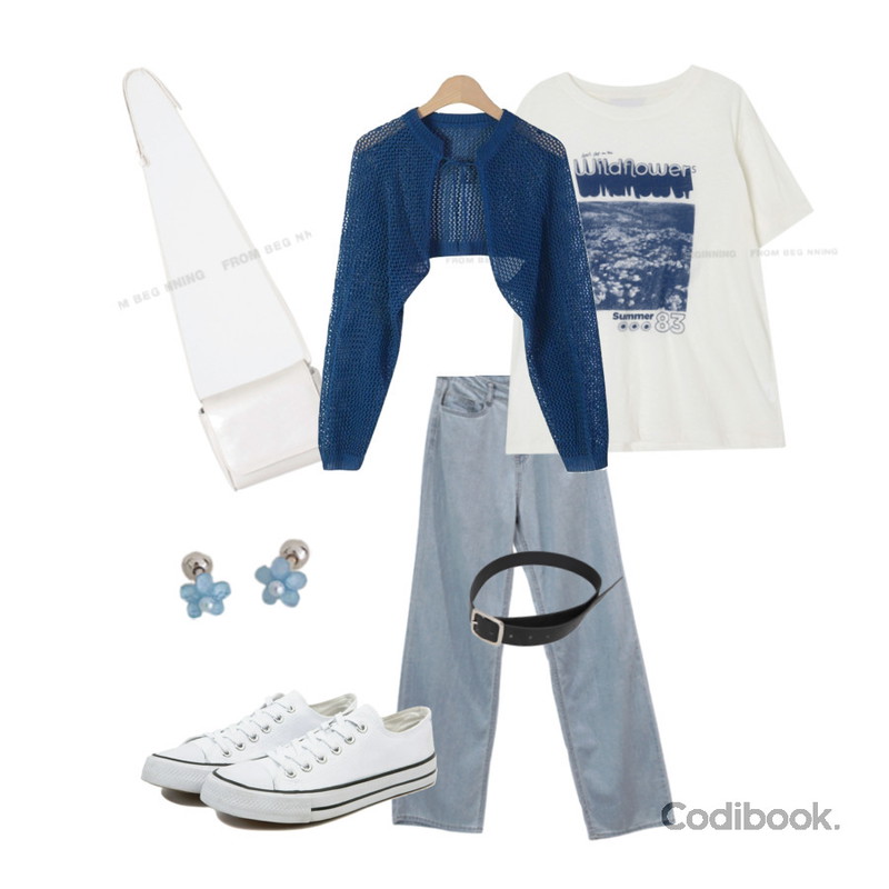 BULLANG GIRL 투게더리벨트,VANHECER 베이직 캔버스 스니커즈 S#JI060,lavenir (silver925) brisk piercing등을 매치한 코디