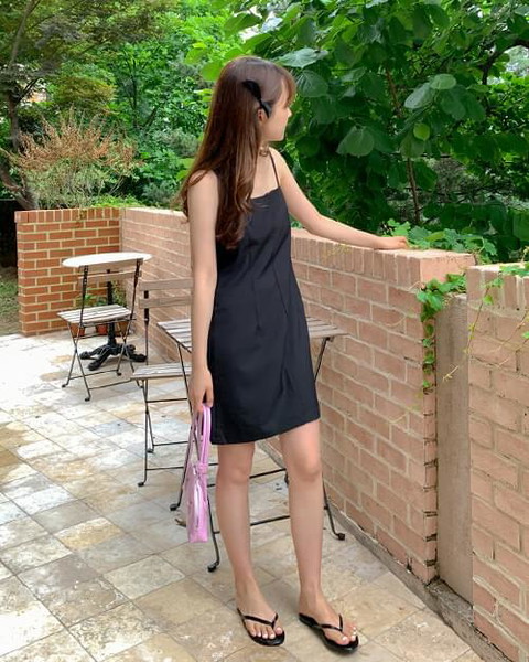 mini Split -out Dress