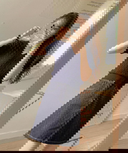 牛仔裙