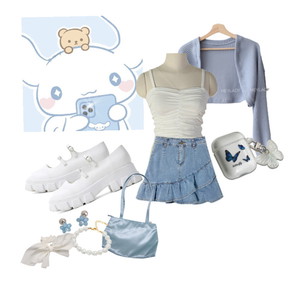 Softgirl,Cute,Spring/summer 코디