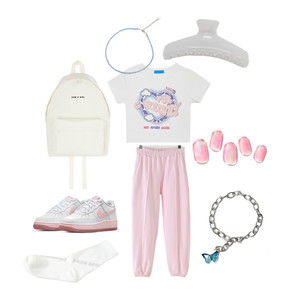 ラフコーデ,한국패션,2022코디,90'sfashion,大学生,Teenfashion,シンプルガーリー 코디