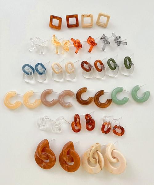 Cool Homaika Acrylic Earrings Collection