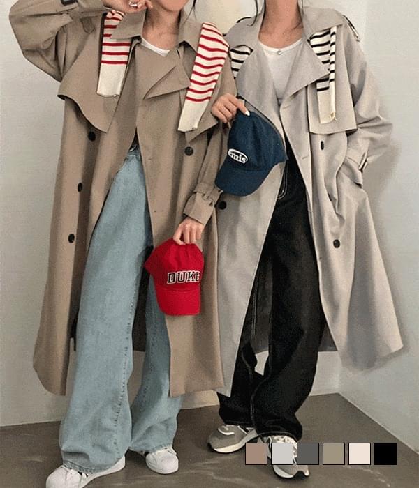 Of course, at least one collectible item, an overfit trench coat