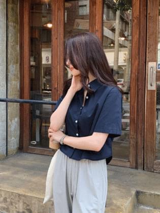 Salt Crop Short Sleeve Shirt - 7color