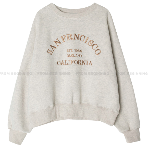 San Francisco Fleece-lined Sweatshirt