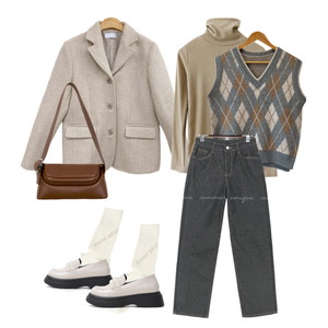 knitwears,coat,ShoulderBags 코디