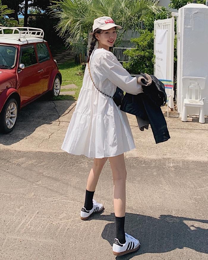 flow cancan Dress (Ships Today)