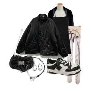 Ootddaily,Dailystyle,Jacket,black,Moderny2k 코디