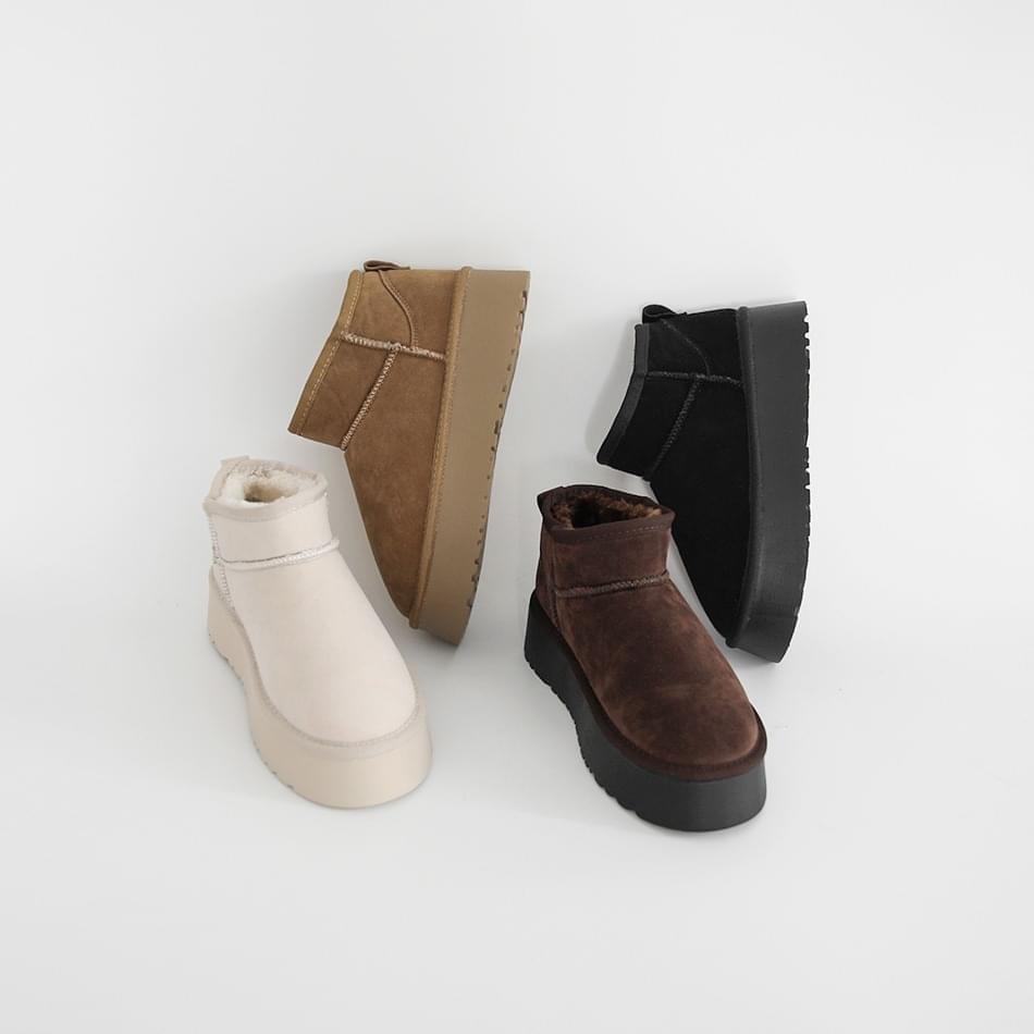 Love Ugg Height Fur Mini Boots 5cm (Ships Today)
