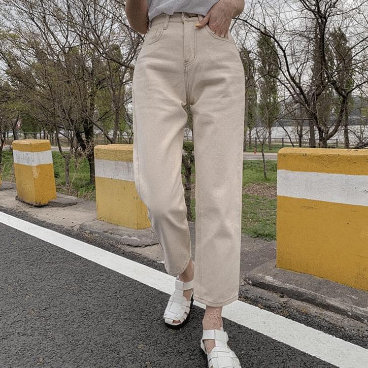 Tantan Stitch Long Wide Pants (Ships Today)