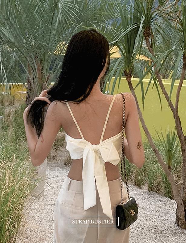 muir strap bustier blouse (Ships Today)