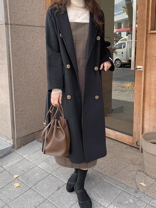On the double handmade coat - 3color (Ships Today)