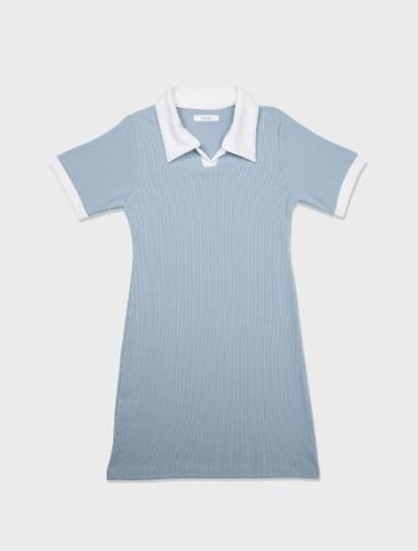 Ribbed color Dress (Ships Today)