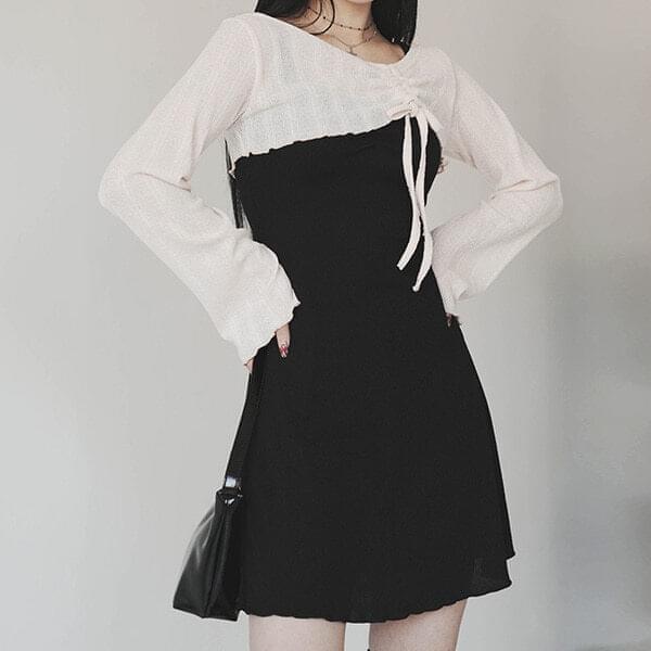 Resom Cropped T-shirt & Mini Dress (Ships Today)