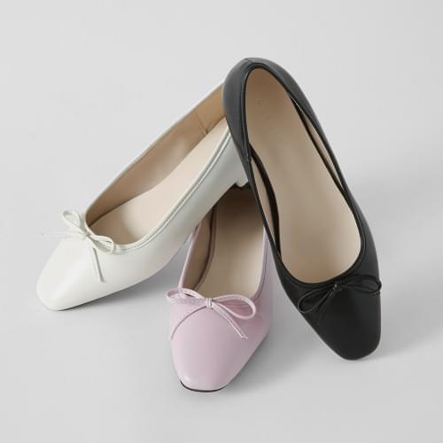 Juliet Point Toe Ribbon Flats PLLTS1f115 (Ships Today)