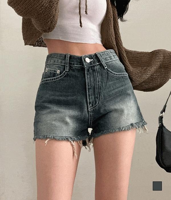 A.F ARTEFACT - Vintage Denim Military Shorts