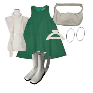 Summer2023,Ootd,Chic,Vintagechic,Unique,Summerlook,Green 코디