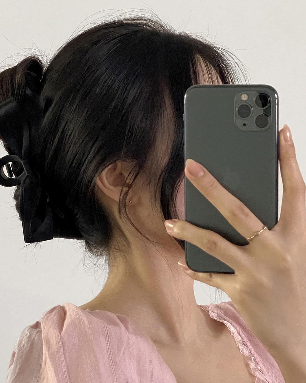 Sheerman Satin Ribbon Princess Big Hair Hairpins 配饰