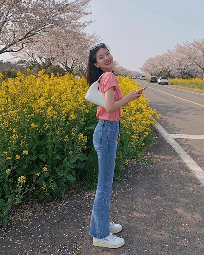 Like Flared Denim Pants (Ships Today)